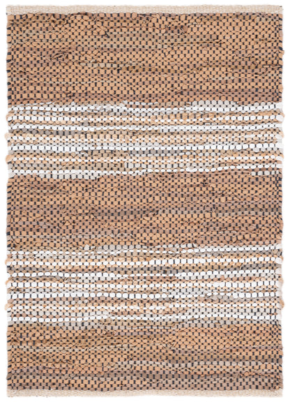 Safavieh Vintage Leather Vtl204T Light Brown/Ivory Area Rug