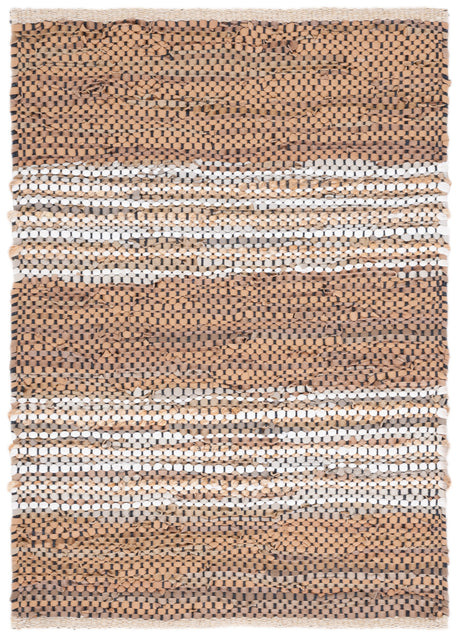 Safavieh Vintage Leather Vtl204T Light Brown/Ivory Rug.