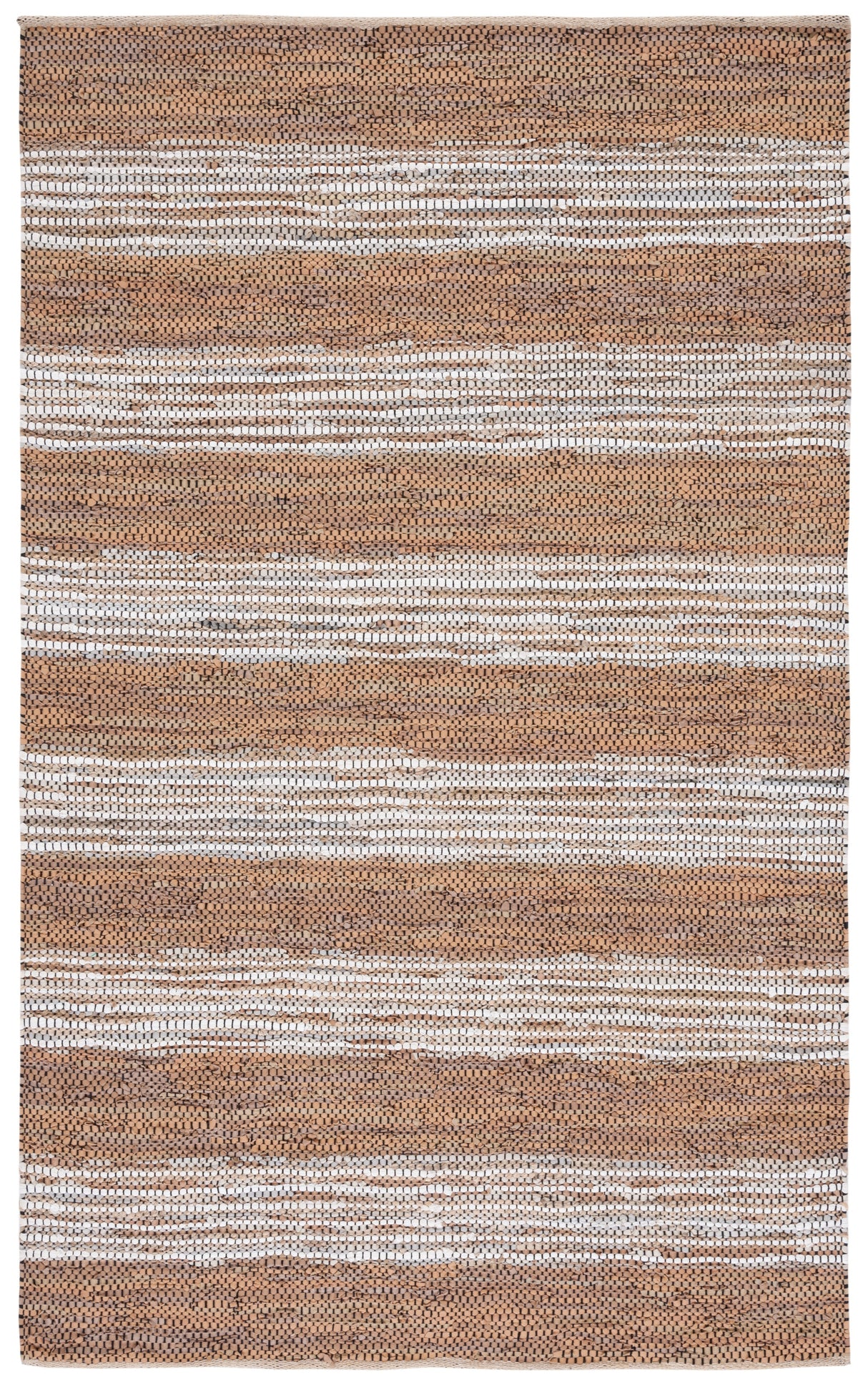 Safavieh Vintage Leather Vtl204T Light Brown/Ivory Rug.