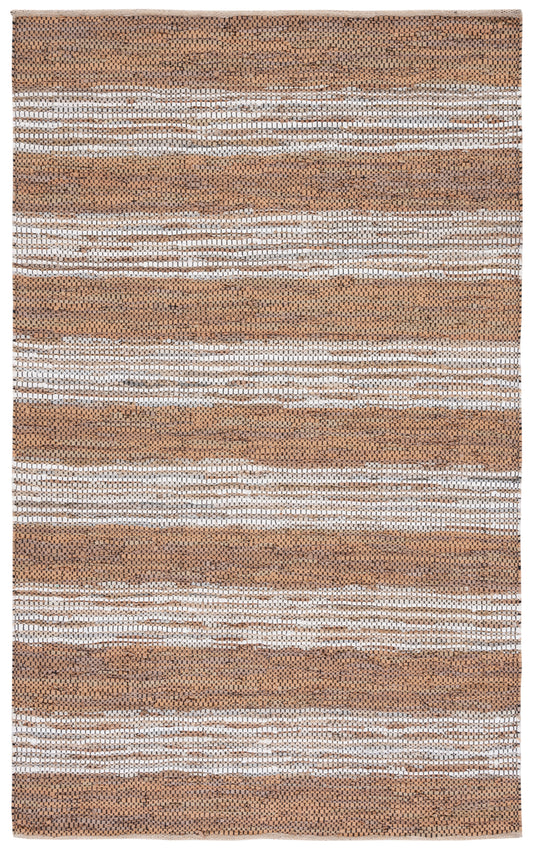 Safavieh Vintage Leather Vtl204T Light Brown/Ivory Area Rug