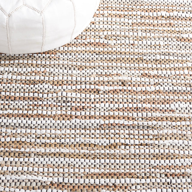 Safavieh Vintage Leather Vtl205B Beige/Ivory Rug.
