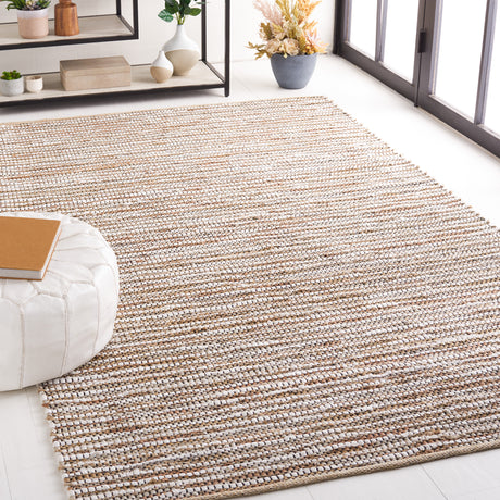 Safavieh Vintage Leather Vtl205B Beige/Ivory Rug.