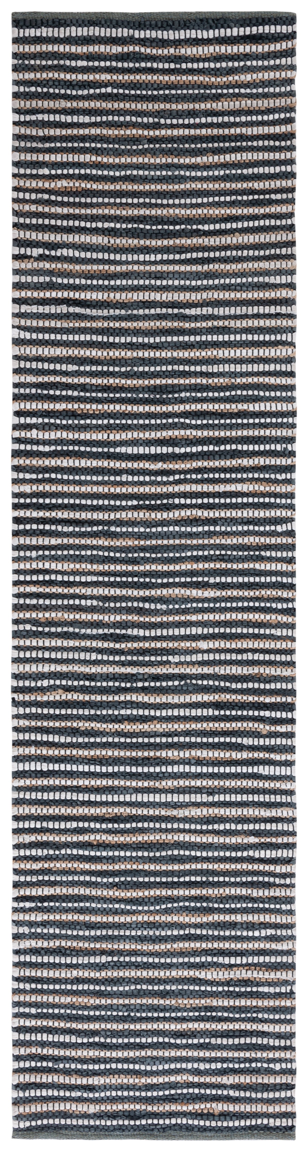 Safavieh Vintage Leather Vtl205G Dark Grey/Ivory Rug.