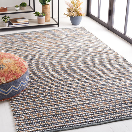 Safavieh Vintage Leather Vtl205G Dark Grey/Ivory Rug.