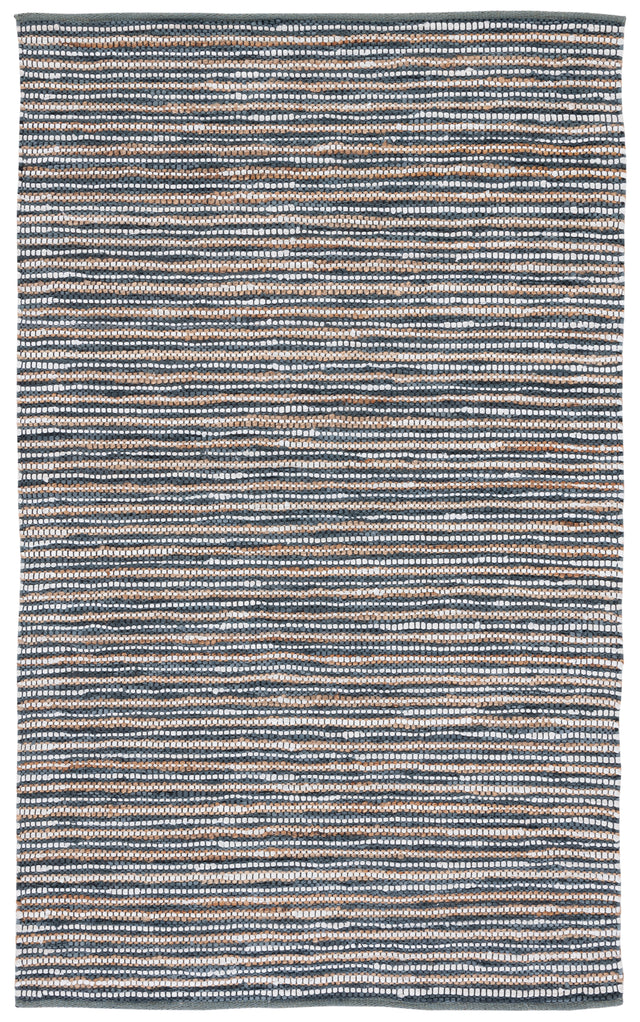 Safavieh Vintage Leather Vtl205G Dark Grey/Ivory Rug.