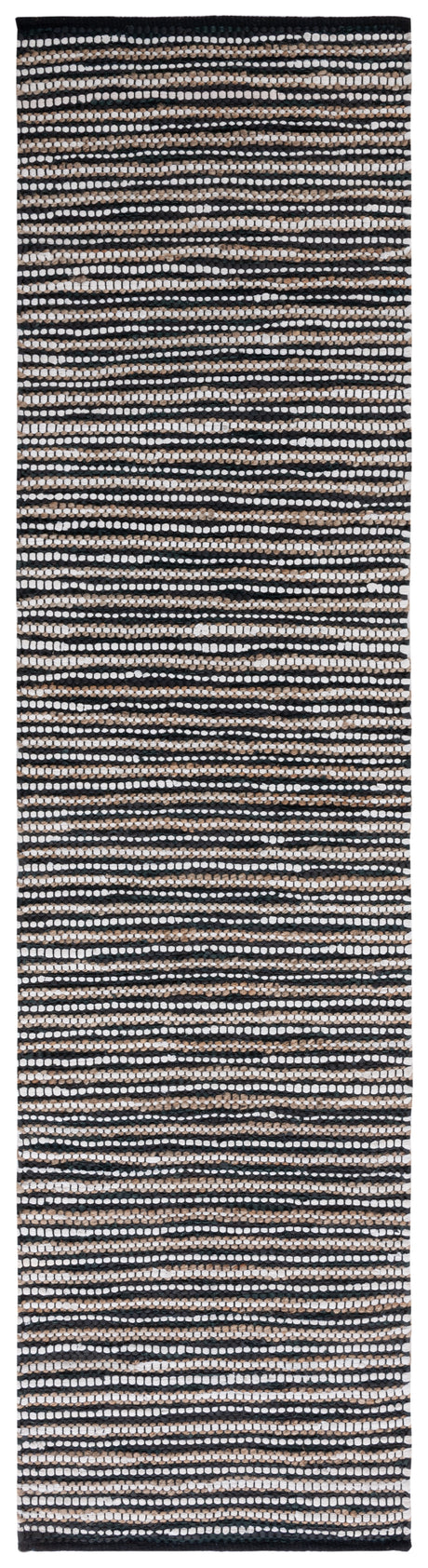 Safavieh Vintage Leather Vtl205Z Black/Ivory Rug.