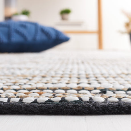 Safavieh Vintage Leather Vtl205Z Black/Ivory Rug.