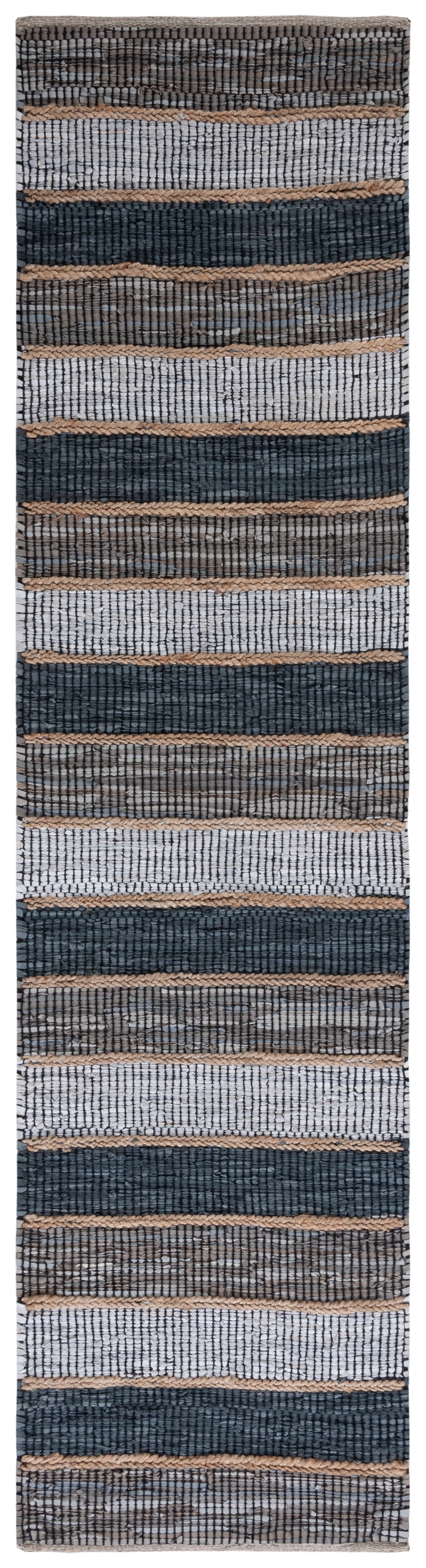 Safavieh Vintage Leather Vtl206F Grey/Natural Rug.