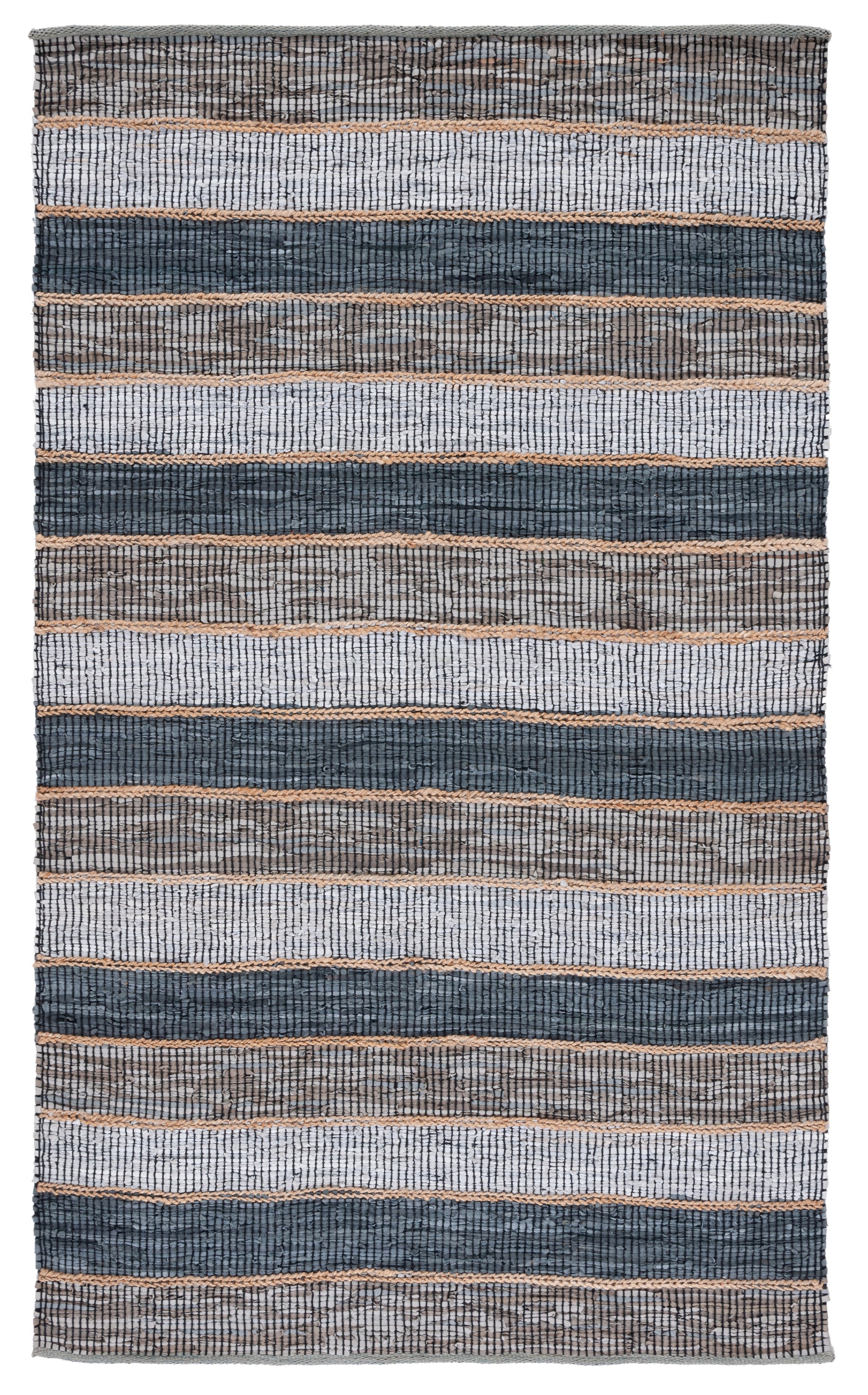 Safavieh Vintage Leather Vtl206F Grey/Natural Area Rug