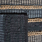 Safavieh Vintage Leather Vtl206Z Black/Natural Rug.