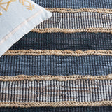 Safavieh Vintage Leather Vtl206Z Black/Natural Rug.