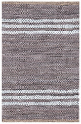 Safavieh Vintage Leather Vtl400G Silver/Ivory Rugs.