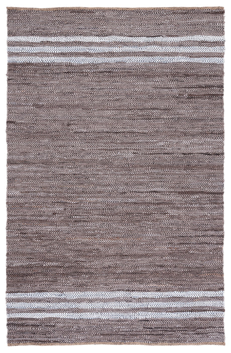 Safavieh Vintage Leather Vtl400G Silver/Ivory Rugs.