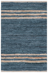 Safavieh Vintage Leather Vtl400M Blue/Beige Area Rug