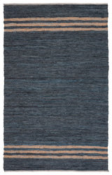 Safavieh Vintage Leather Vtl400M Blue/Beige Rugs.