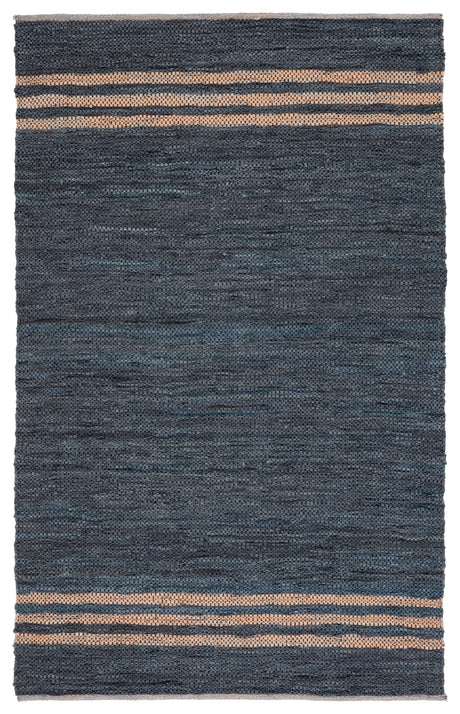 Safavieh Vintage Leather Vtl400M Blue/Beige Rugs.