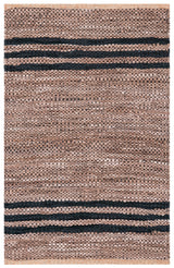 Safavieh Vintage Leather Vtl400T Brown/Black Rugs.