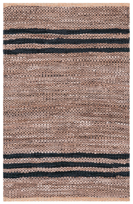 Safavieh Vintage Leather Vtl400T Brown/Black Rugs.