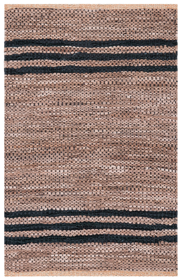 Safavieh Vintage Leather Vtl400T Brown/Black Rugs.