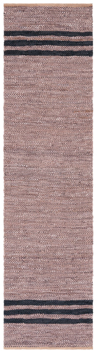 Safavieh Vintage Leather Vtl400T Brown/Black Area Rug