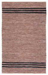Safavieh Vintage Leather Vtl400T Brown/Black Rugs.