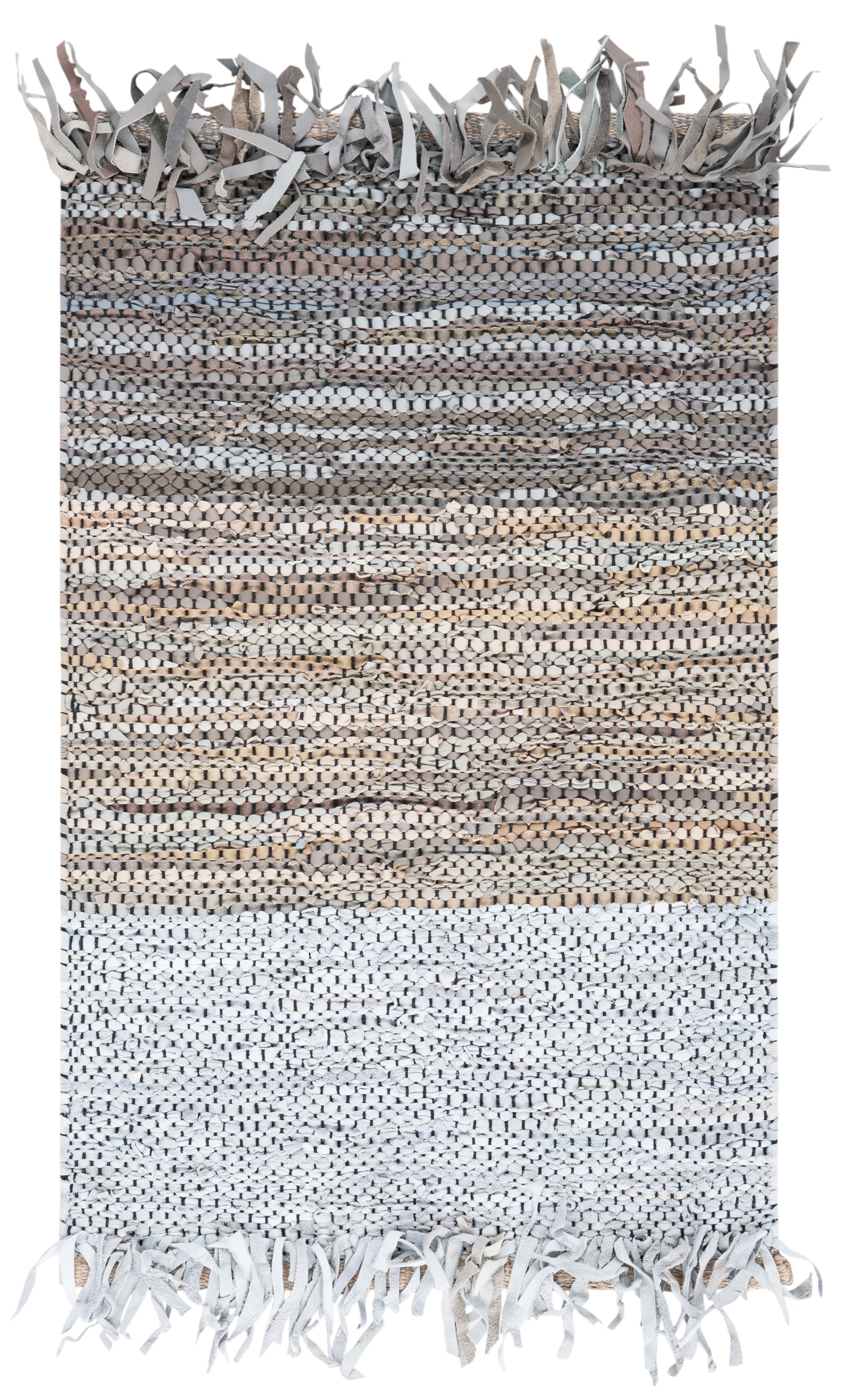 Safavieh Vintage Leather Vtl401F Grey/Beige Area Rug