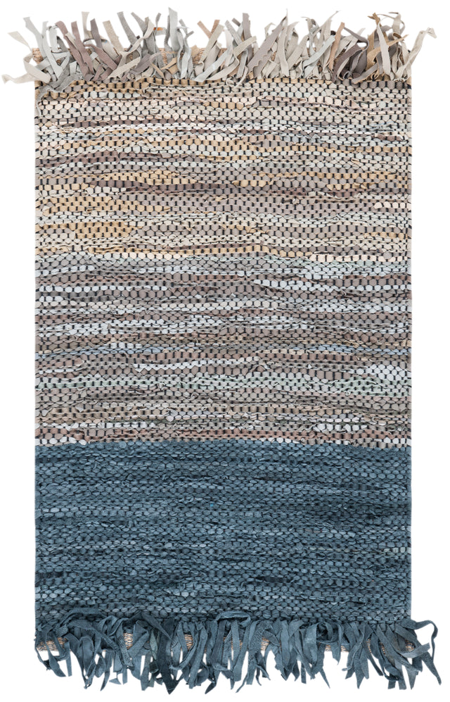 Safavieh Vintage Leather Vtl401M Blue/Grey Rugs.