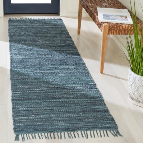 Safavieh Vintage Leather Vtl501M Blue/Grey Rugs.