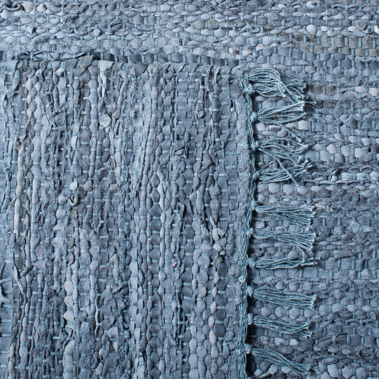 Safavieh Vintage Leather Vtl501M Blue/Grey Rugs.
