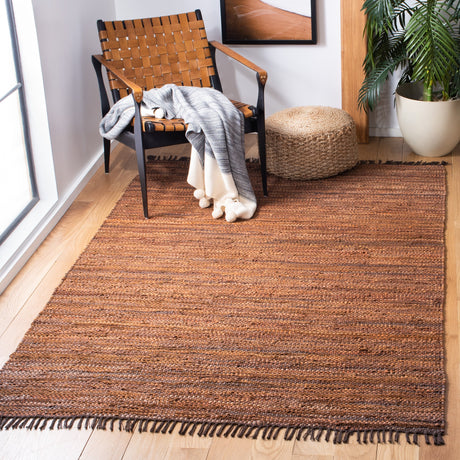 Safavieh Vintage Leather Vtl501T Light Brown Rugs.