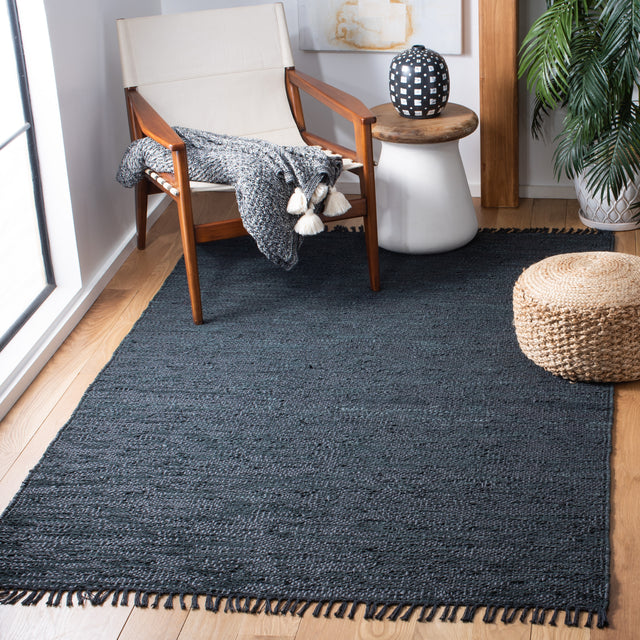 Safavieh Vintage Leather Vtl501Z Black Rugs.