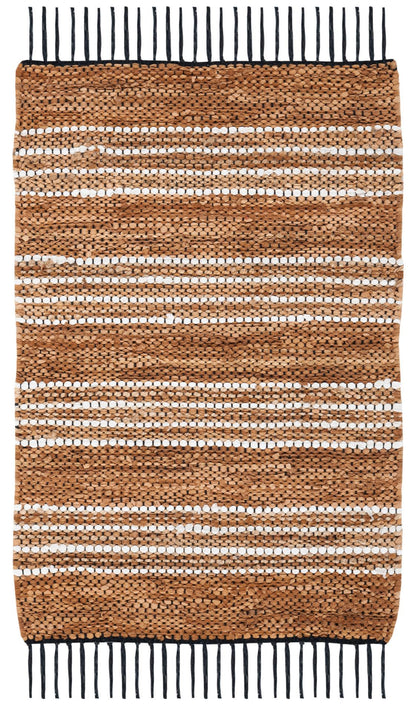 Safavieh Vintage Leather Vtl601B Brown/Natural Area Rug