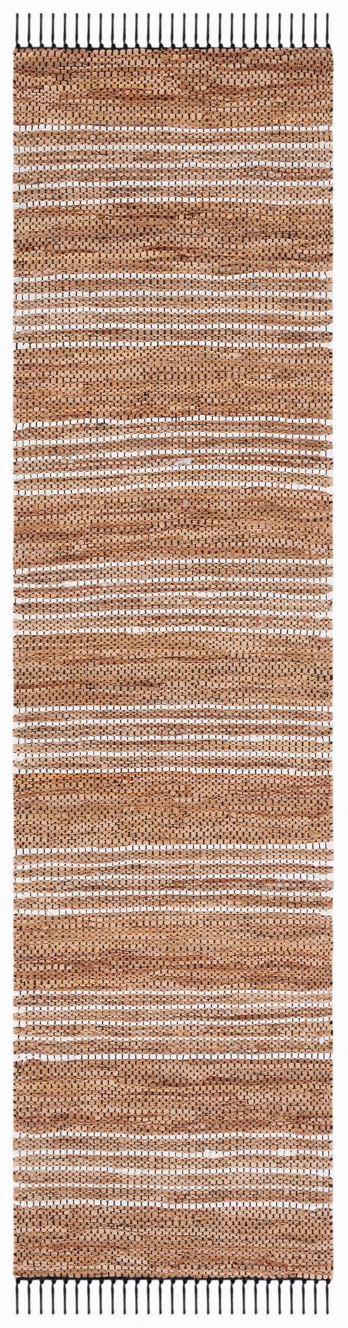 Safavieh Vintage Leather Vtl601B Brown/Natural Area Rug