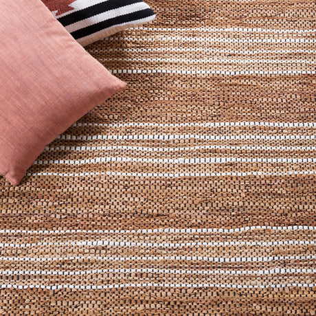 Safavieh Vintage Leather Vtl601B Brown/Natural Rugs.