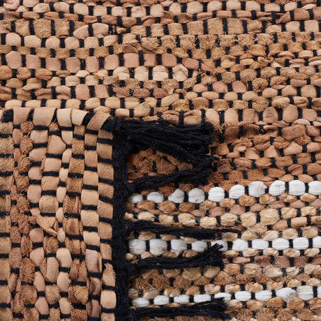 Safavieh Vintage Leather Vtl601B Brown/Natural Rugs.
