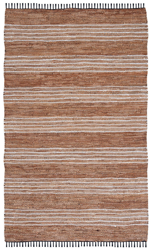 Safavieh Vintage Leather Vtl601B Brown/Natural Area Rug