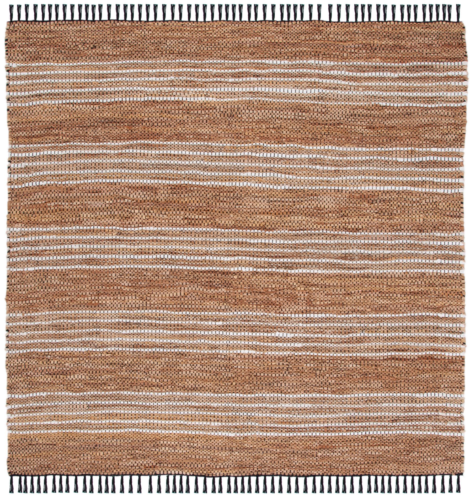 Safavieh Vintage Leather Vtl601B Brown/Natural Area Rug