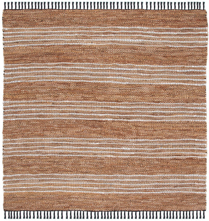 Safavieh Vintage Leather Vtl601B Brown/Natural Area Rug