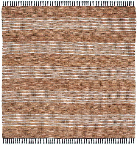 Safavieh Vintage Leather Vtl601B Brown/Natural Rugs.