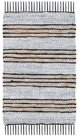 Safavieh Vintage Leather Vtl601G Silver/Natural Rugs.