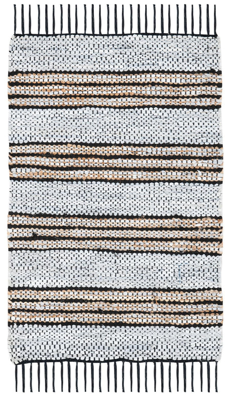 Safavieh Vintage Leather Vtl601G Silver/Natural Rugs.