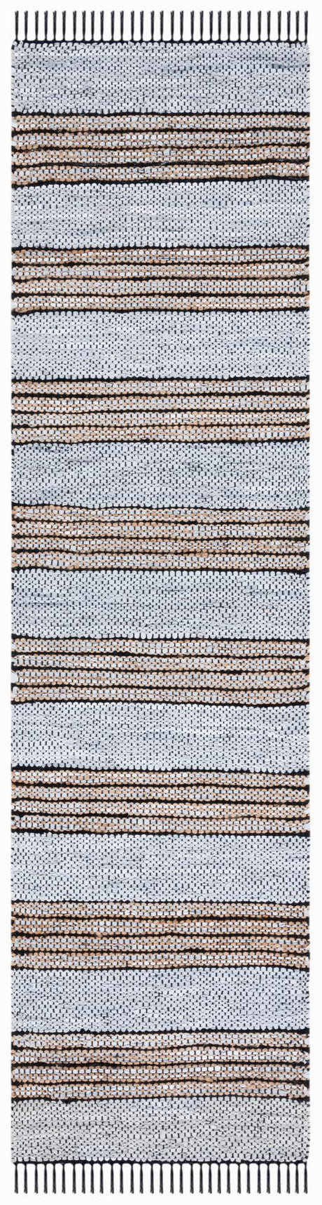 Safavieh Vintage Leather Vtl601G Silver/Natural Rugs.
