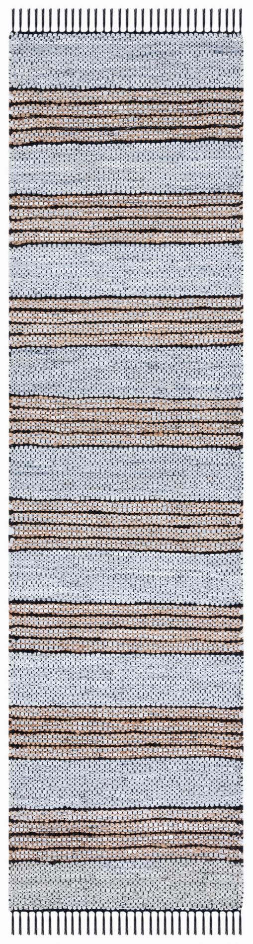 Safavieh Vintage Leather Vtl601G Silver/Natural Rugs.