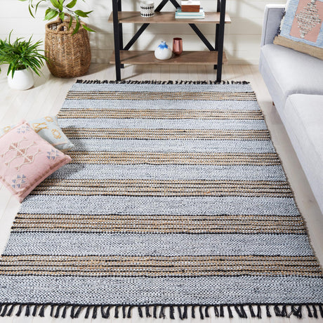 Safavieh Vintage Leather Vtl601G Silver/Natural Rugs.