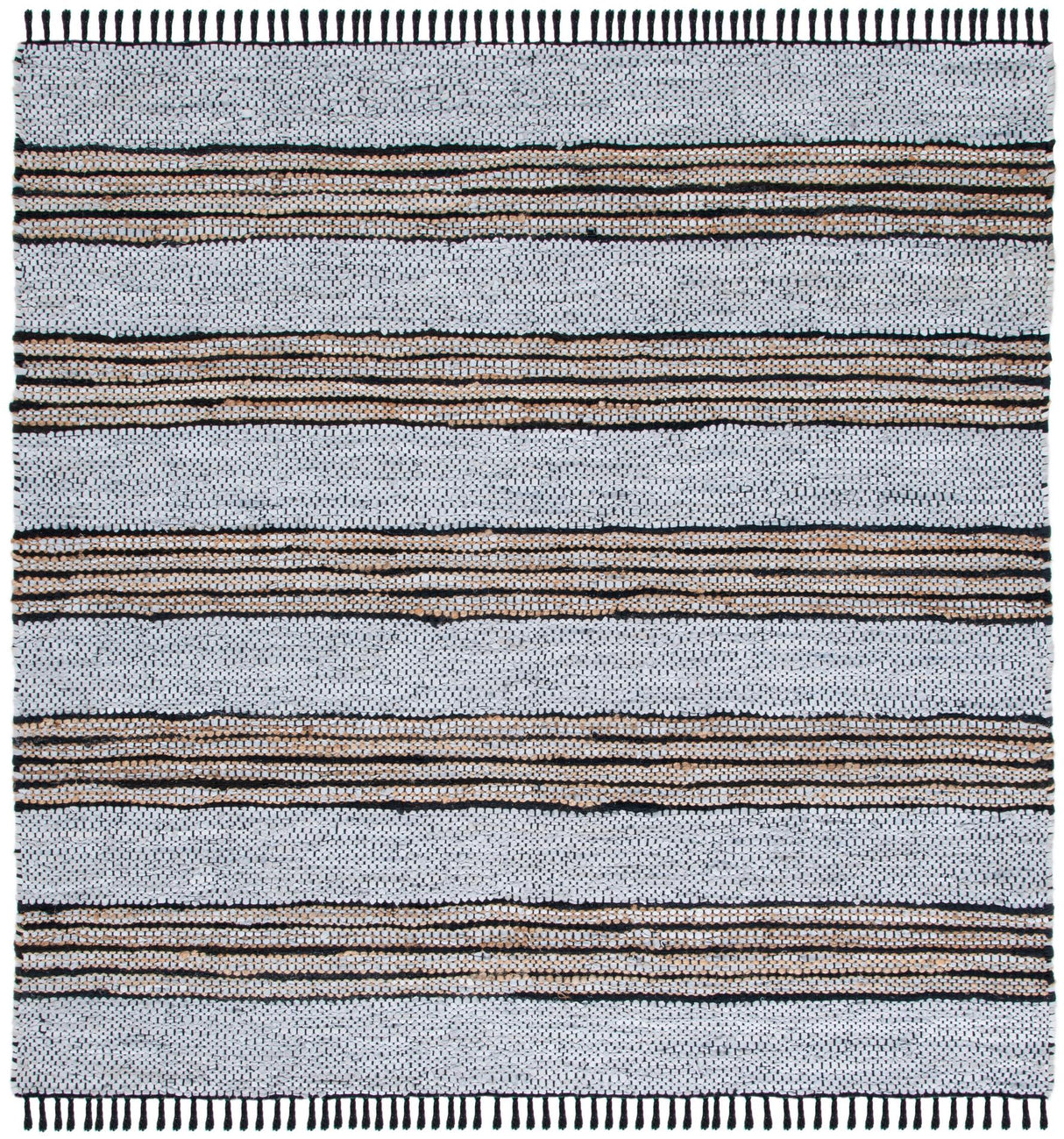 Safavieh Vintage Leather Vtl601G Silver/Natural Rugs.