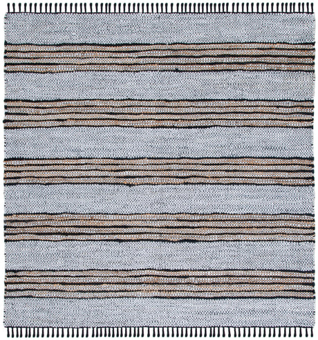 Safavieh Vintage Leather Vtl601G Silver/Natural Rugs.