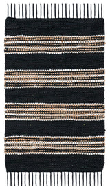 Safavieh Vintage Leather Vtl601Z Black/Natural Rugs.