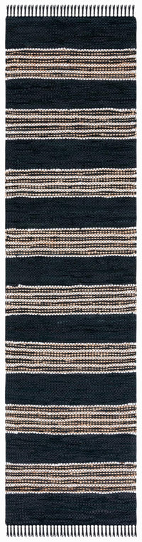 Safavieh Vintage Leather Vtl601Z Black/Natural Area Rug