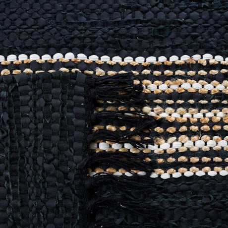 Safavieh Vintage Leather Vtl601Z Black/Natural Rugs.