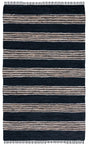 Safavieh Vintage Leather Vtl601Z Black/Natural Rugs.